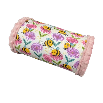 Bújózsák és alagút kisállatoknak - méhecske mintás