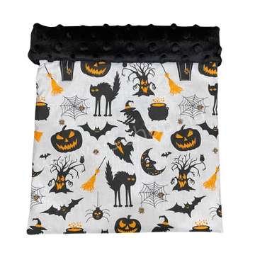 Bújózsák/alagút süni, tengerimalac számára - választható Halloween mintás