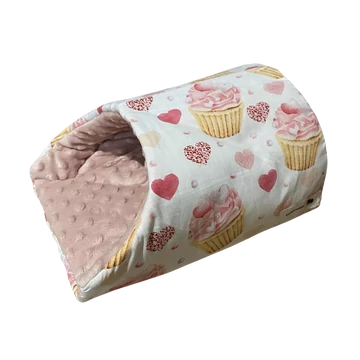 Azonnal vihető - cupcake mintás kisállat garázs