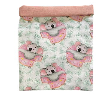 Nyári bújózsák süni, tengerimalac számára - koala mintás