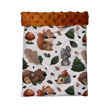 Bújózsák kisállatoknak - erdei állatok Nr. 1. mintás