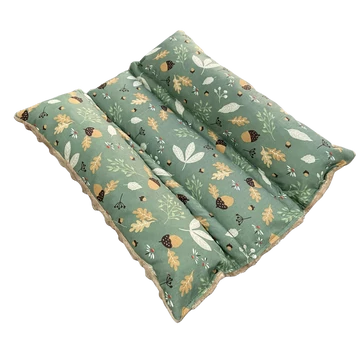 Párnás kisállatfekhely - őszies faleveles, makkos