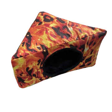 Sarok bújó - láng mintás