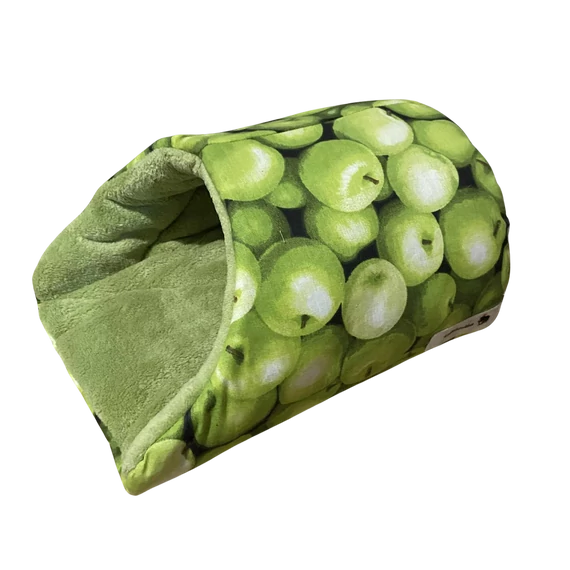 Azonnal vihető - zöld alma mintás kisállat garázs