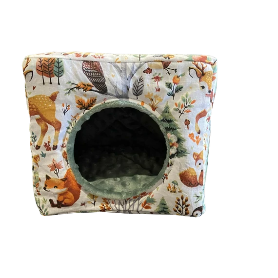 Kockaház kisállatok számára -  erdei állatok Nr. 2.
