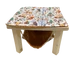 Kisállat függőágy fa állványon
